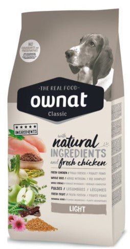 Ownat Classic Light con Pollo Fresco - 20kg