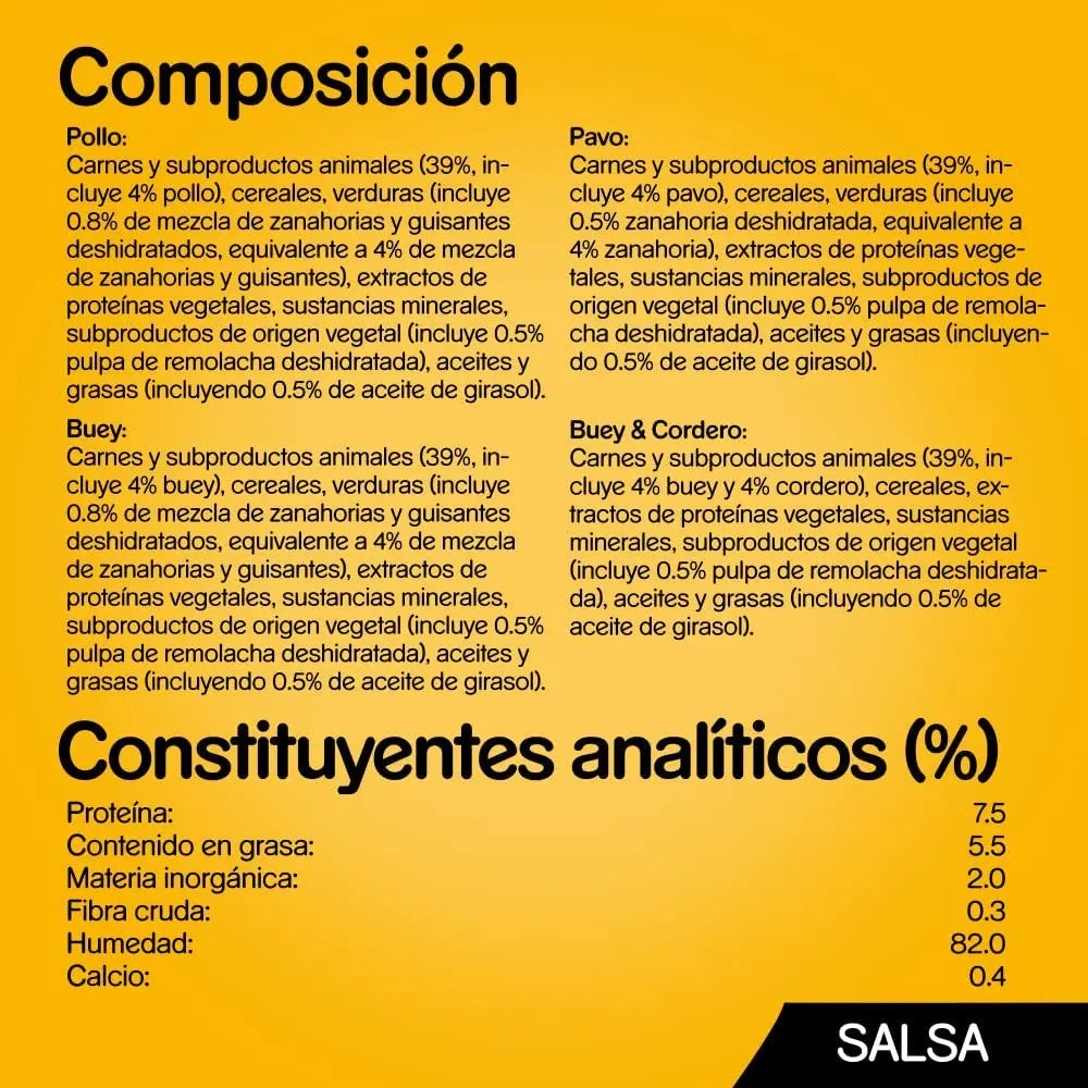 Comida húmeda para perros Pedigree sabores mixtos en salsa, paquete múltiple (paquete de 4 x 12 bolsas x 100 g) + regalo Dentastix para perros pequeños