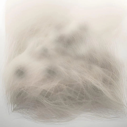 Nestq Fibra Natural de Pelo de Cabra 200 gramos – Accesorio para Nidos de Aves y Aves Exóticas