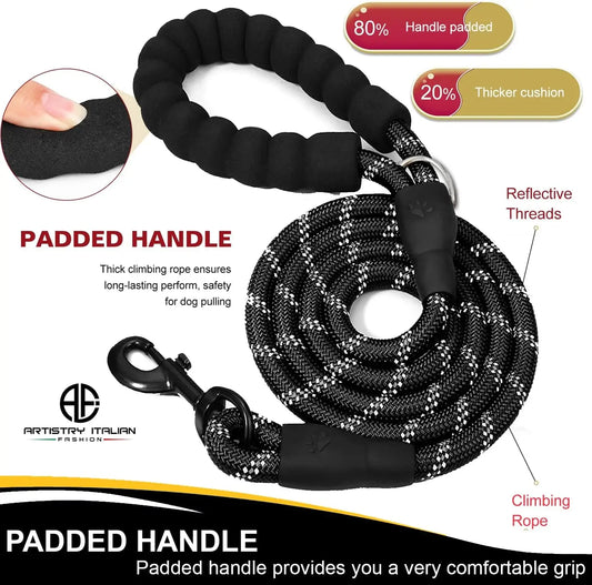 Correa retráctil deportiva para perros de 5 m