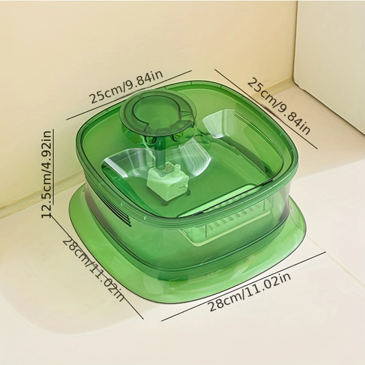 Fuente de agua automática inteligente y silenciosa para mascotas para gatos y perros: suministros perfectos para beber