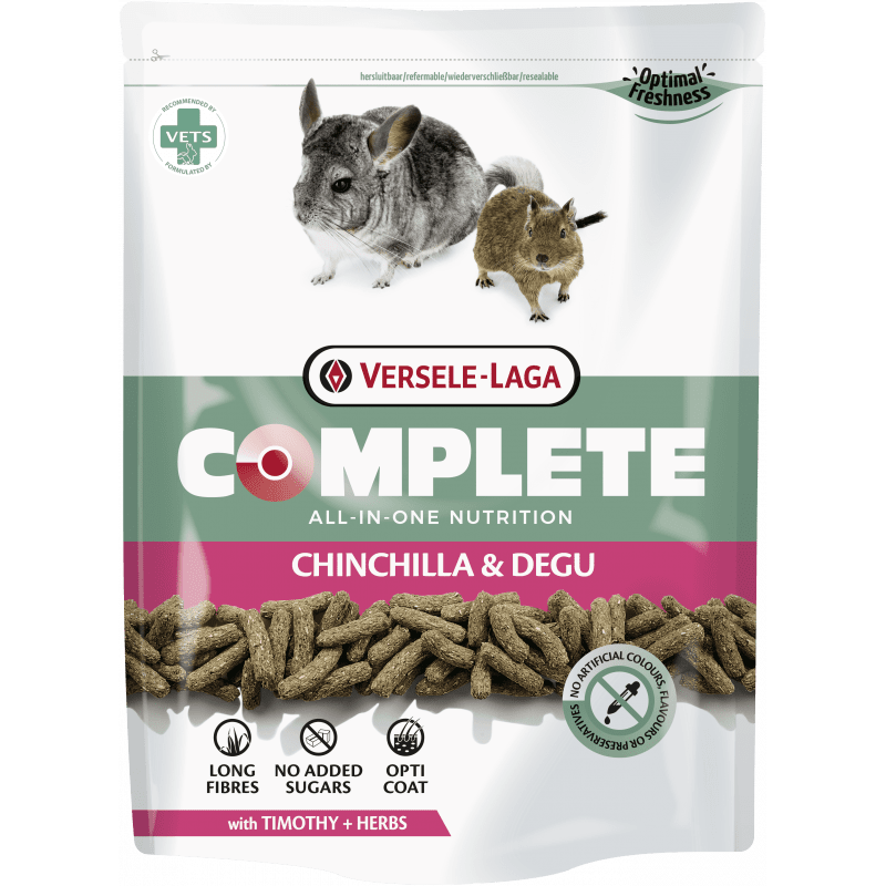 CHINCHILLA Y DEGU COMPLETE 500GR