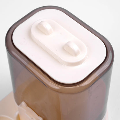 SMELL & SMILE Automatic Pet Cat Dog Food Dispenser 1.8L Leakproof Cat Food Dispenser Detachable Automatic Pet Feeder 22x15x21cm