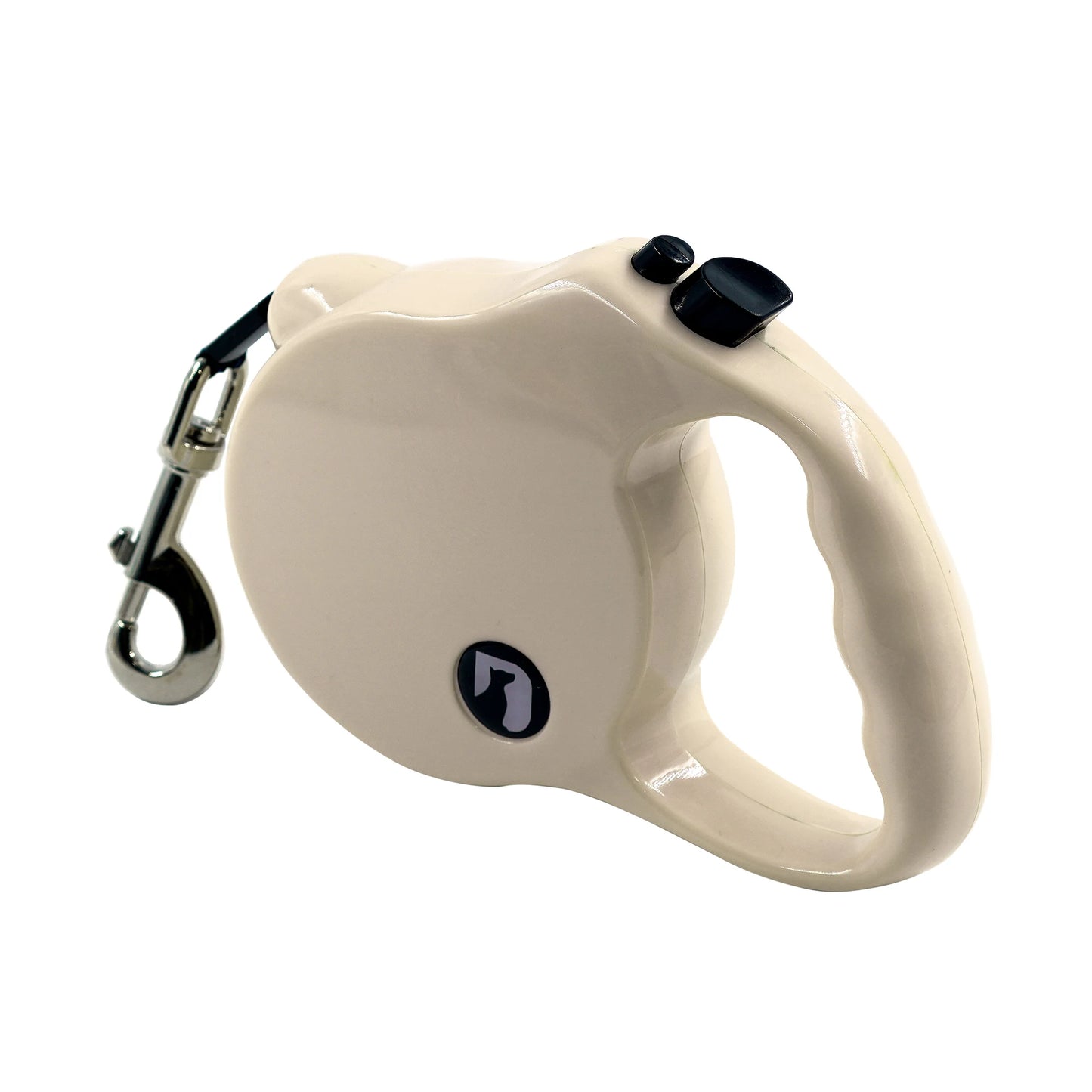 Correa extensible para perros SMELL & SMILE de 6 m. Correa retráctil para pasear mascotas. Correa con cordón, cómodo sistema de frenado y gancho cromado.