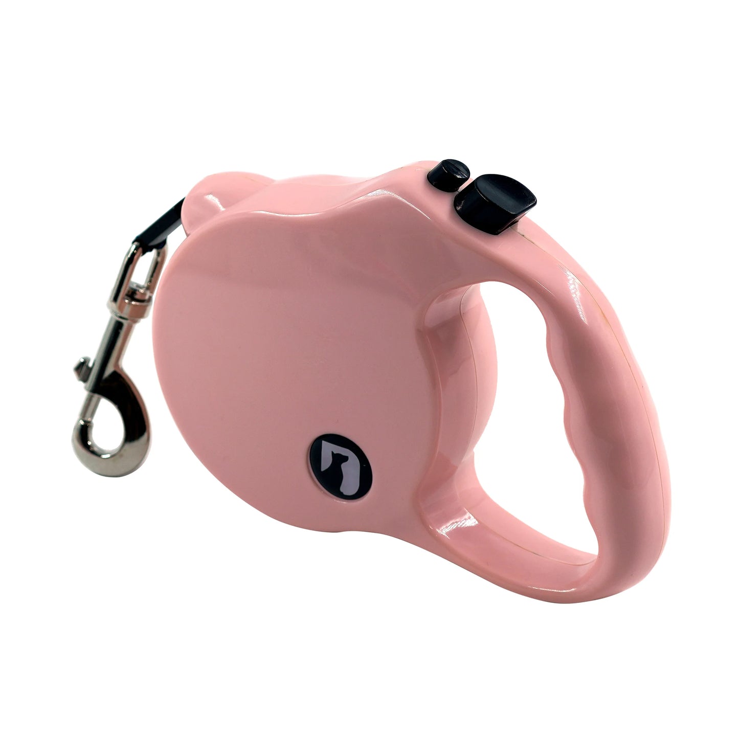 Correa extensible para perros SMELL & SMILE de 6 m. Correa retráctil para pasear mascotas. Correa con cordón, cómodo sistema de frenado y gancho cromado.