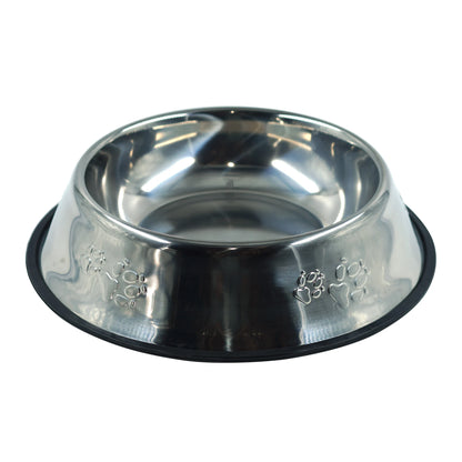 Comedero para mascotas de acero inoxidable SMELL & SMILE, comederos y bebederos para perros y gatos, 6 tamaños, duraderos y fáciles de limpiar, diferentes tamaños