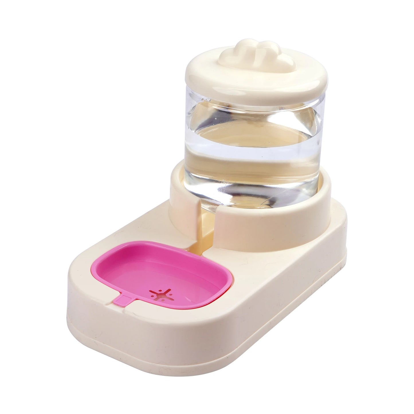 Dispensador de agua automático para perros y gatos SMELL & SMILE, tamaño pequeño y mediano, 1,8 l, 29 x 16,5 x 21 cm