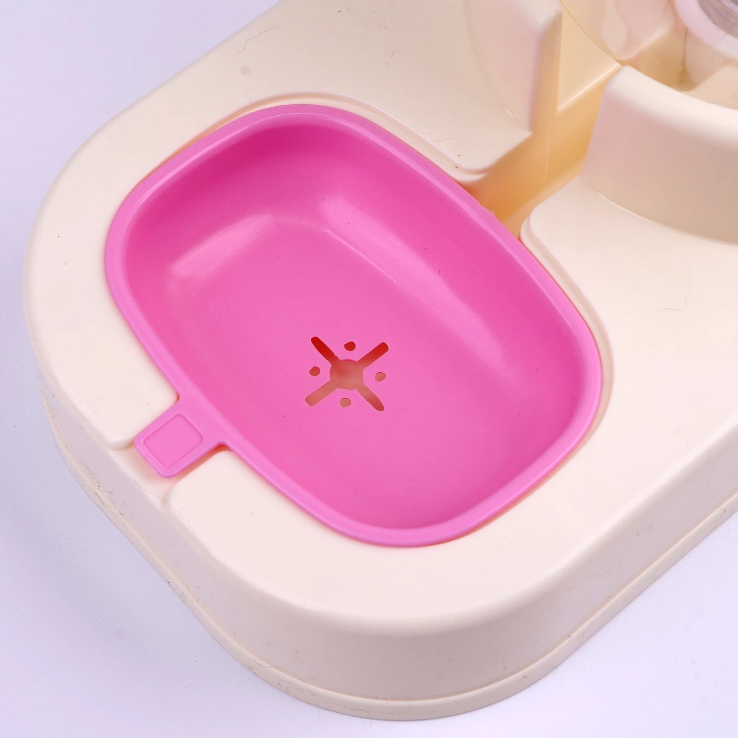 Dispensador de agua automático para perros y gatos SMELL & SMILE, tamaño pequeño y mediano, 1,8 l, 29 x 16,5 x 21 cm