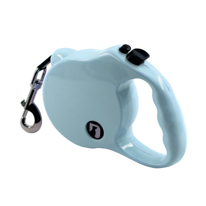 Correa extensible para perros SMELL & SMILE de 6 m. Correa retráctil para pasear mascotas. Correa con cordón, cómodo sistema de frenado y gancho cromado.