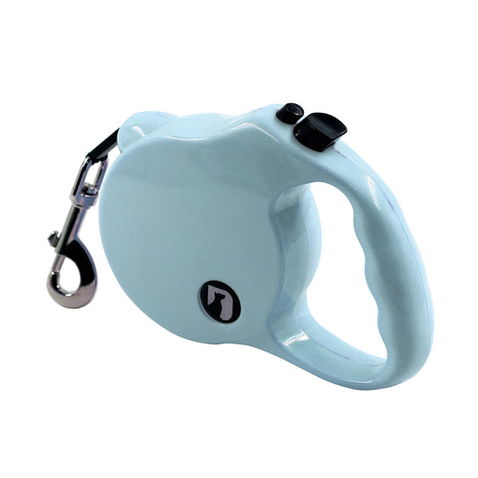 Correa extensible para perros SMELL & SMILE de 6 m. Correa retráctil para pasear mascotas. Correa con cordón, cómodo sistema de frenado y gancho cromado.