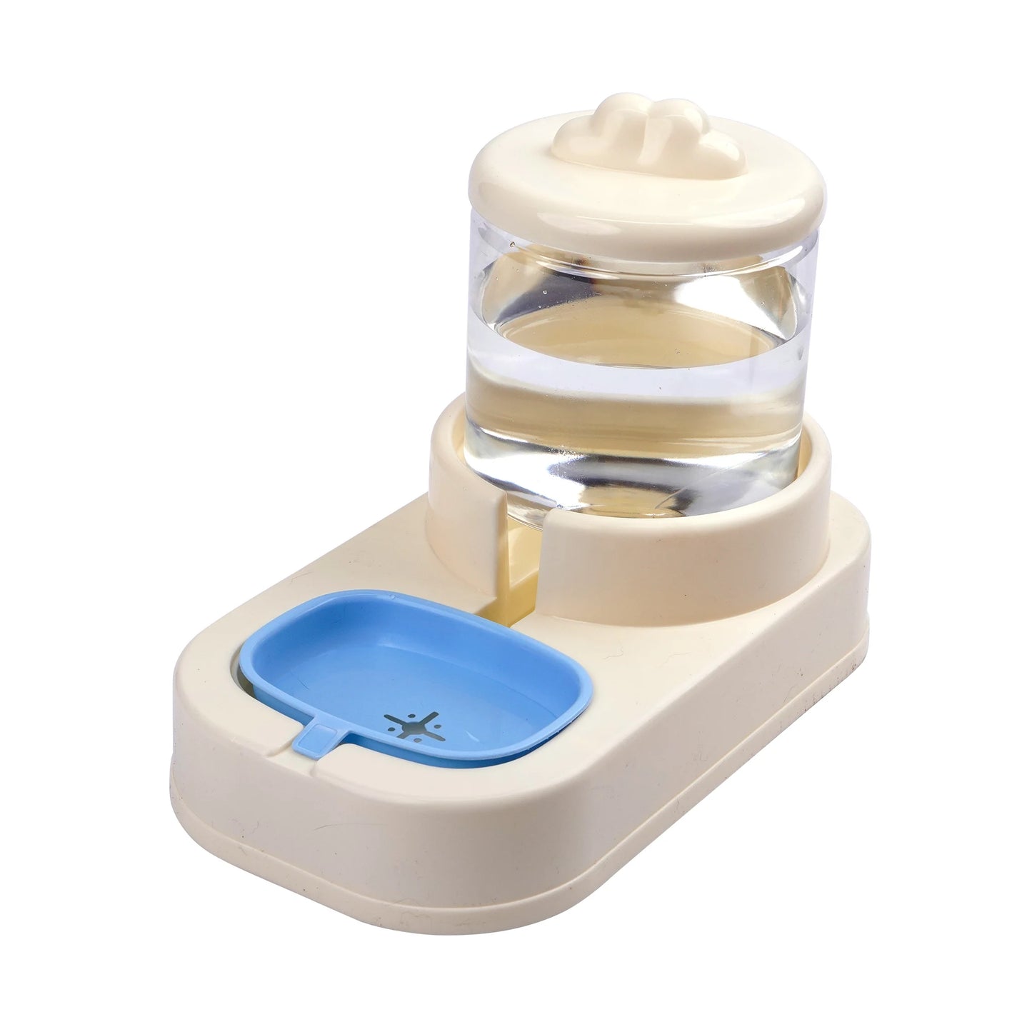 Dispensador de agua automático para perros y gatos SMELL & SMILE, tamaño pequeño y mediano, 1,8 l, 29 x 16,5 x 21 cm