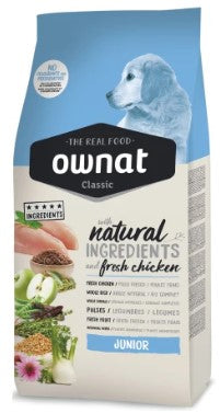 Ownat Classic Junior con Pollo Fresco - 12 kg