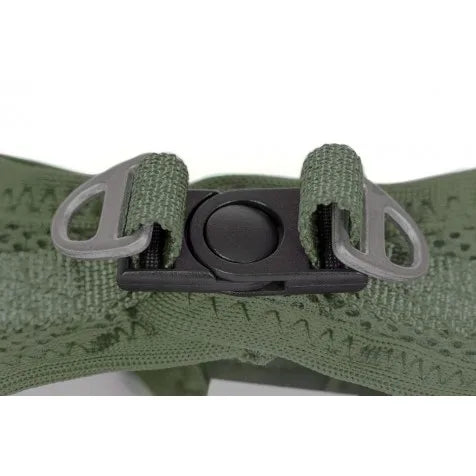 Arnés Glory Air Mesh Trek Star para perros, color verde, talla XXS
