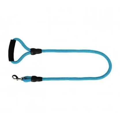 Correa para perro de nailon, tamaño mediano, 120 cm, mosquetón negro