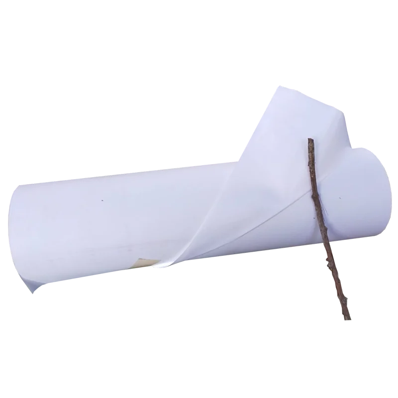 Dronpaper-white paper coil + 49- 57 Cm plastic. Width and 100 ML. -Hygiene cleaning cages