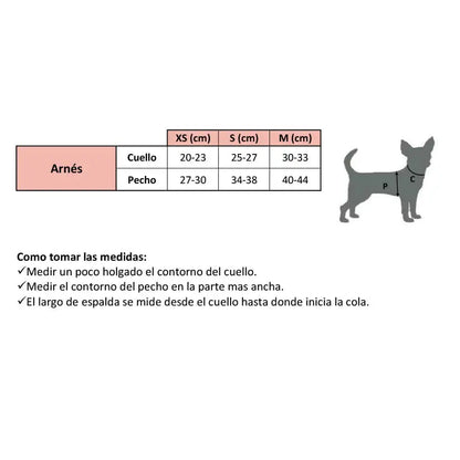 Arnés para perros rosa malva | Glamuroso y cómodo Logrado