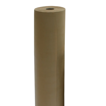 Bobina de Papel Kraft Marrón Dronpaper 70-80 cm de Ancho y 100 m de Largo