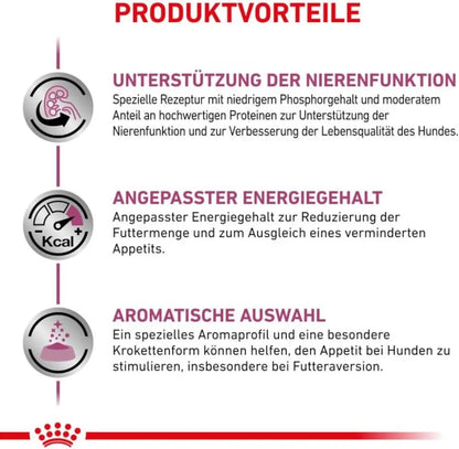 Alimento para perros con riñón Royal Canin 2 kg