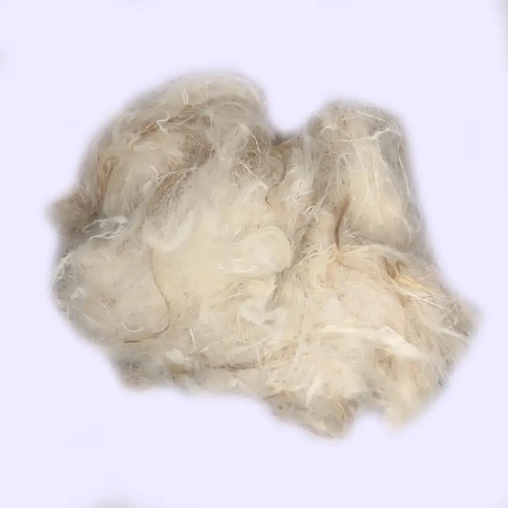 NestQ Blends Sisal Fiber with Natural Goat Hair 200 Grams for Canary Bird Nest Exotic Jilgueros-Sisal Fiber-Nest Accessories