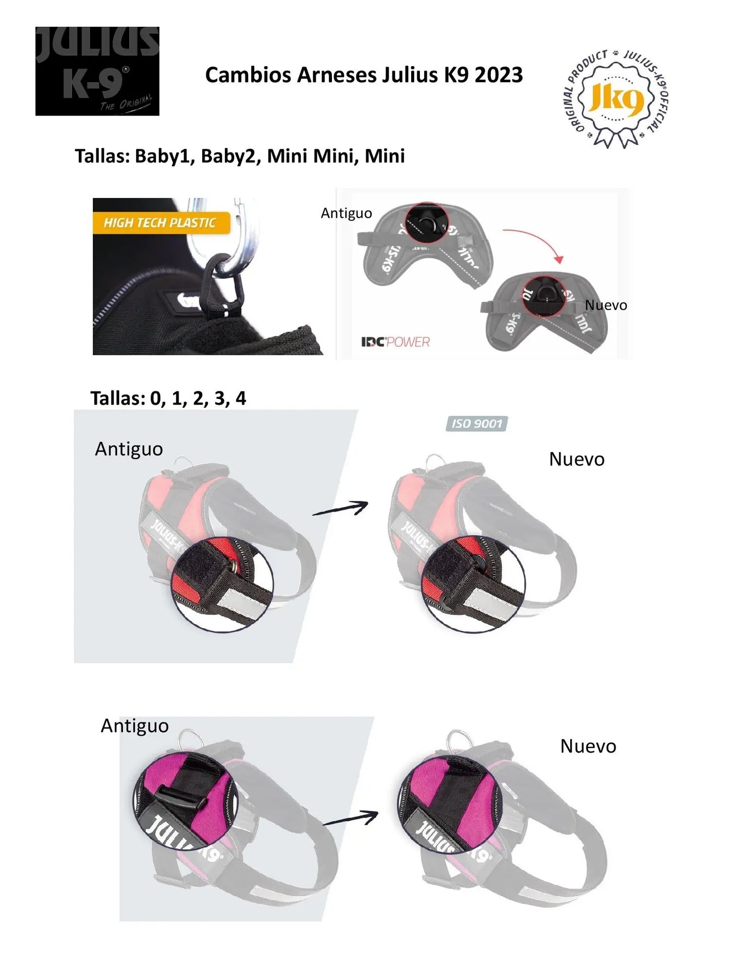 Julius-K9 IDC POWER dog harness new colors ergonomic and sporty harness easy to put