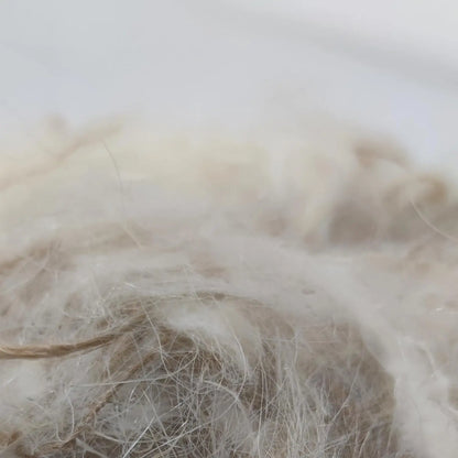 NestQ Blends Sisal Fiber with Natural Goat Hair 200 Grams for Canary Bird Nest Exotic Jilgueros-Sisal Fiber-Nest Accessories