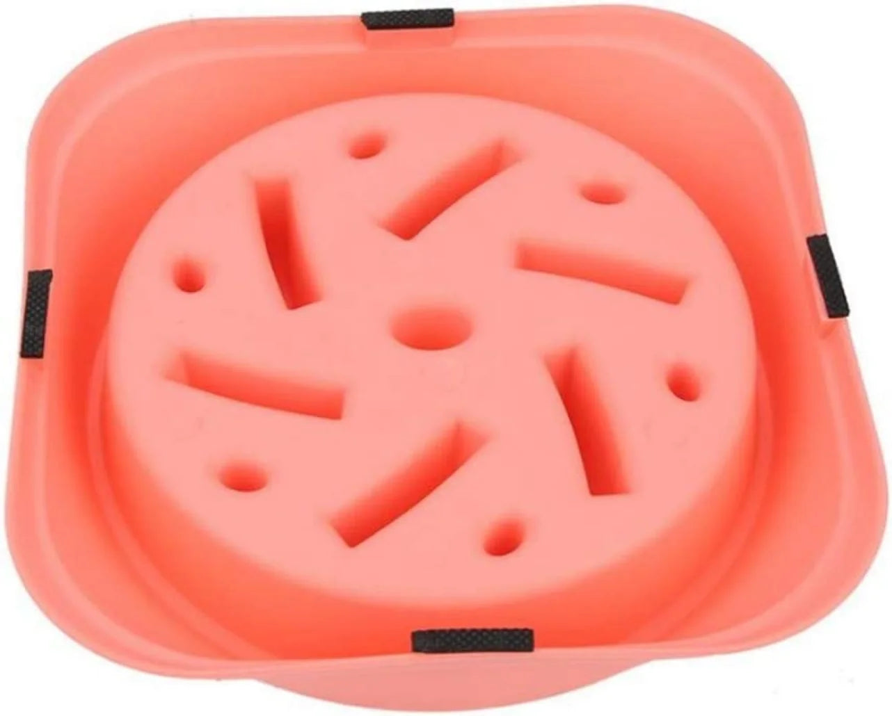 Comederos para gatos, comedero lento, cuenco rompecabezas para perros, no tóxico, juguetes rompecabezas para perros, color rosa-C