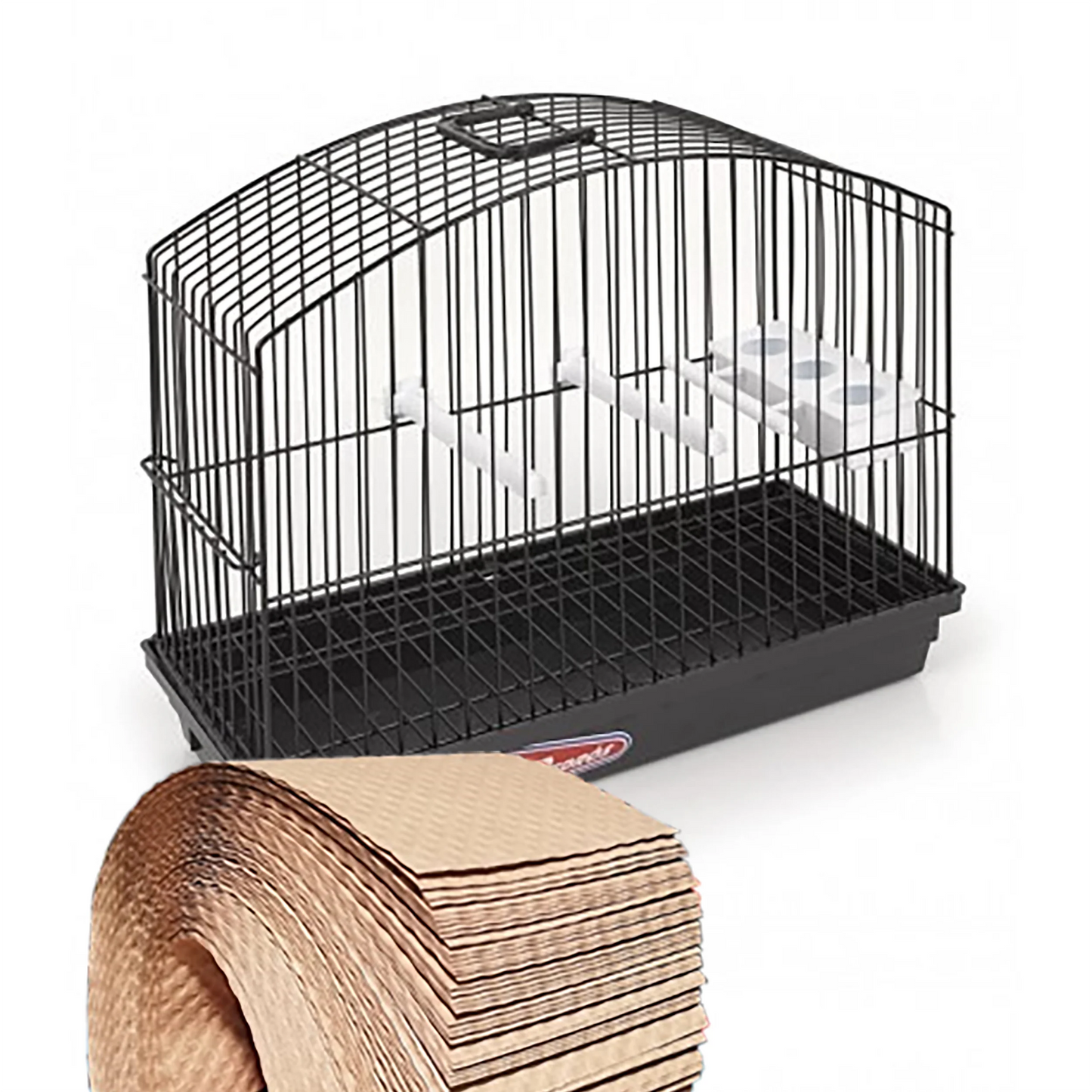 Papel gofrado para jaulas de exposición (100 hojas)