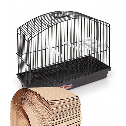 Papel gofrado para jaulas de exposición (100 hojas)