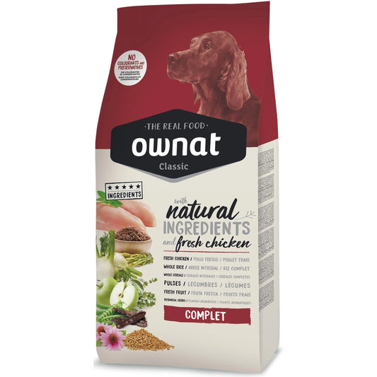 OWNAT Classic alimento completo para perros 20KG