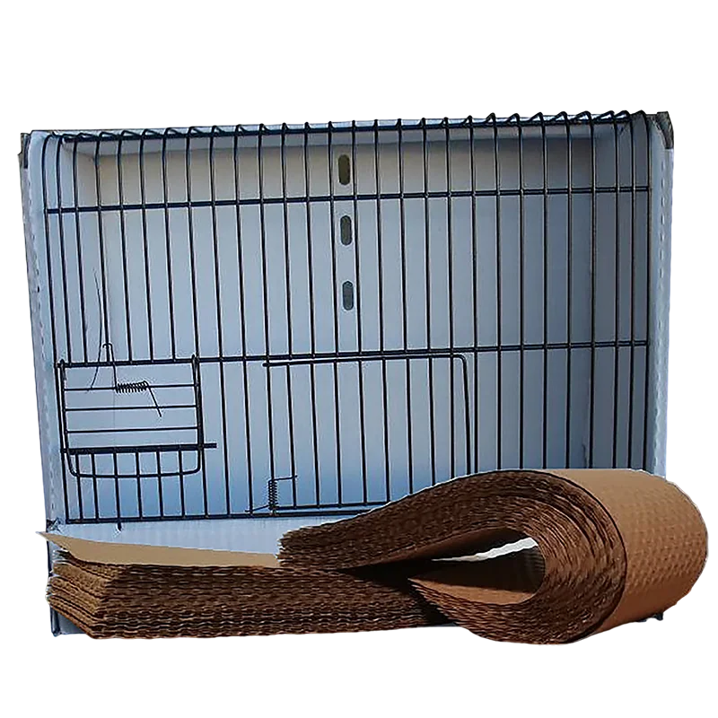 Papel gofrado para jaulas de exposición (100 hojas)