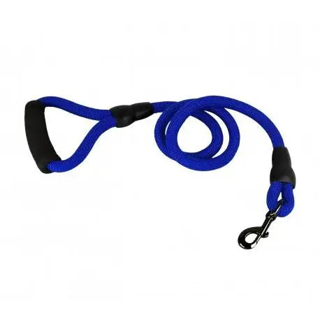 Correa para perro de nailon, tamaño mediano, 120 cm, mosquetón negro