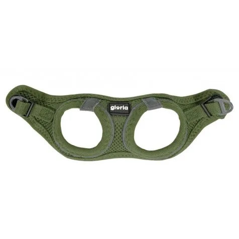 Arnés Glory Air Mesh Trek Star para perros, color verde, talla XXS