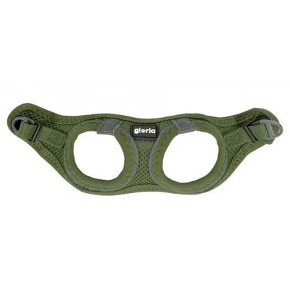 Arnés Glory Air Mesh Trek Star para perros, color verde, talla XXS