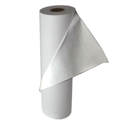 Dronpaper-white paper coil + 49- 57 Cm plastic. Width and 100 ML. -Hygiene cleaning cages