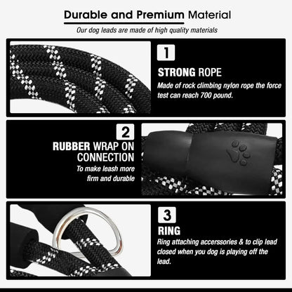 Correa retráctil deportiva para perros de 5 m