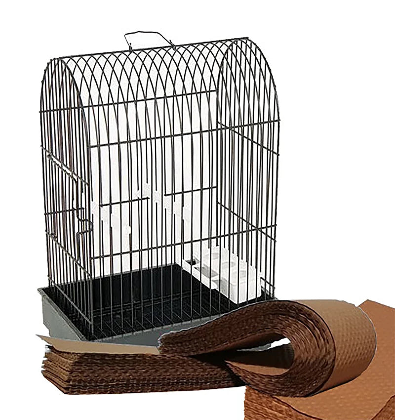 Papel gofrado para jaulas de exposición (100 hojas)