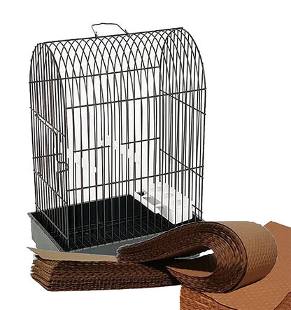 Papel gofrado para jaulas de exposición (100 hojas)