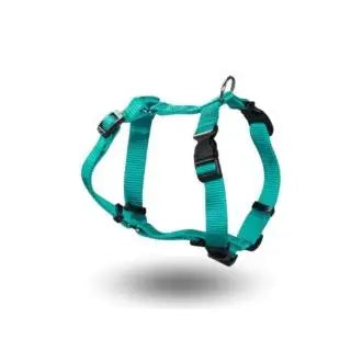 Arnés Harppe para perros Nylon turquesa talla 05 - resistente a la intemperie