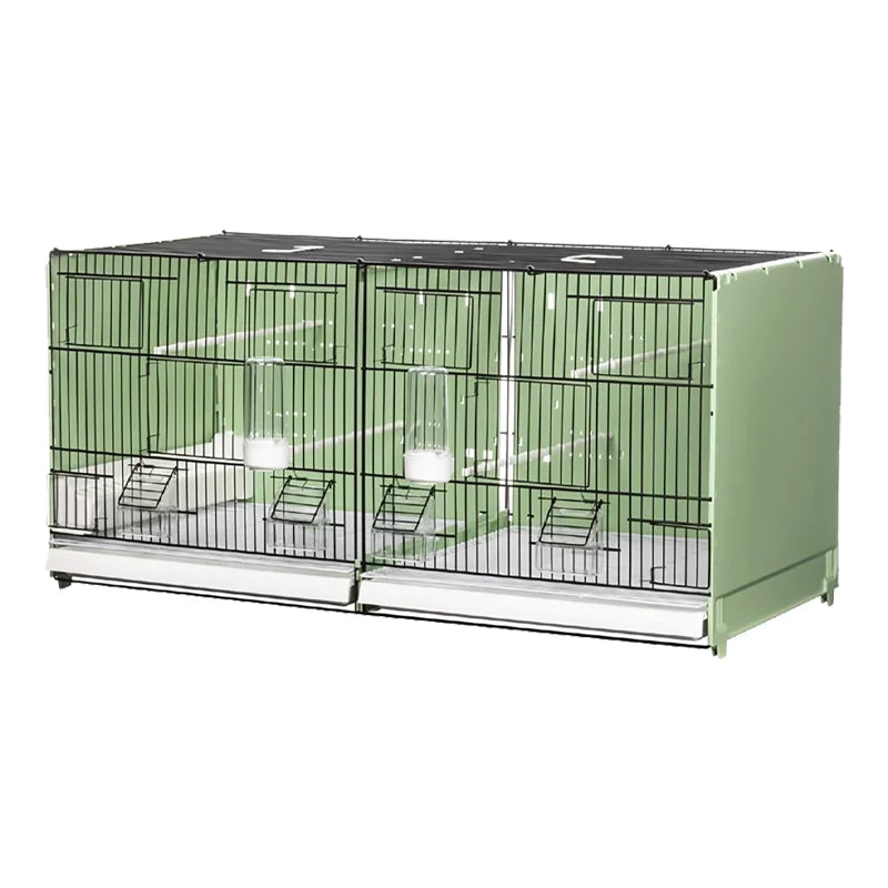 Jaula de cría para aves Portofino 2GR de 90 cm – Kit de montaje fácil