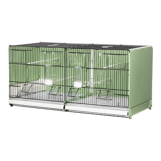 Jaula de cría para aves Portofino 2GR de 90 cm – Kit de montaje fácil