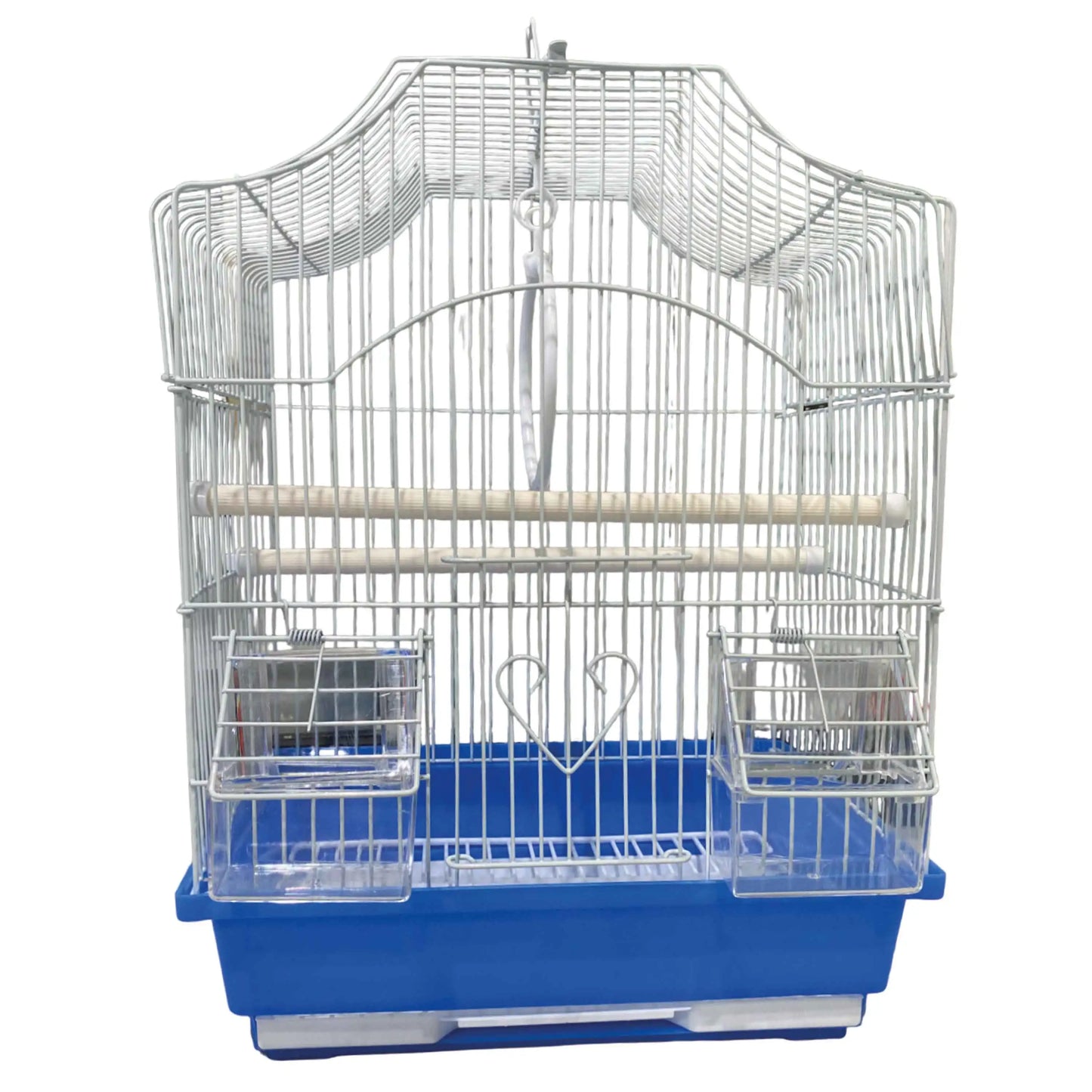 Jaula MOLY para periquitos y canarios – Desmontable con columpio y bandeja extraíble