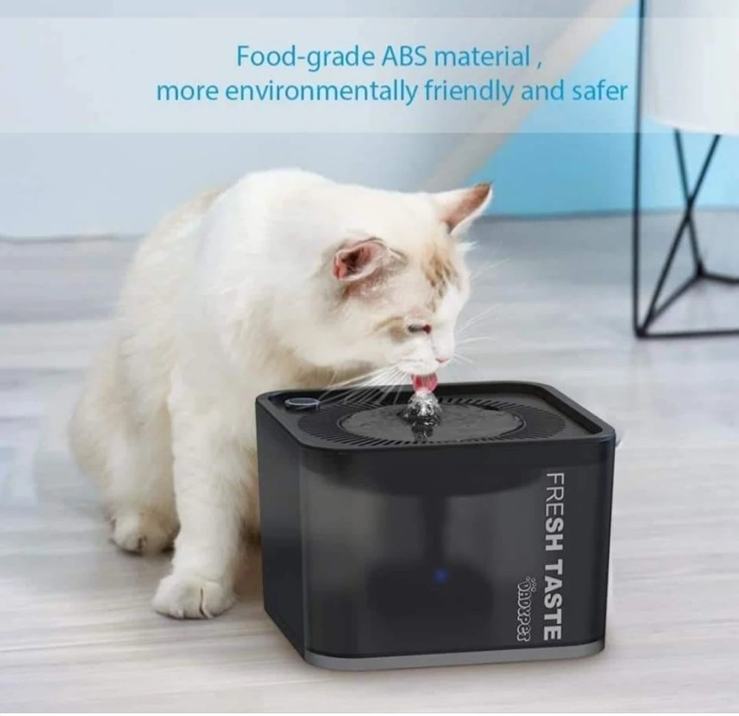 Fuente de agua Dadypet para mascotas sabor fresco 2,5 gato L Fuente para mascotas