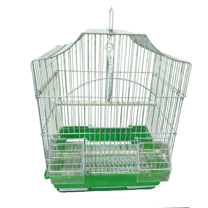 Jaula MOLY para periquitos y canarios – Desmontable con columpio y bandeja extraíble