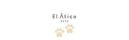 Comedero elevado para mascotas Attic PETS con bebedero antisalpicaduras. Comedero extraíble antivoracidad.