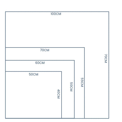 Alfombrilla Refrescante para Perros y Gatos – Manta Transpirable de Verano Lavable para Coche, Sofá o Suelo
