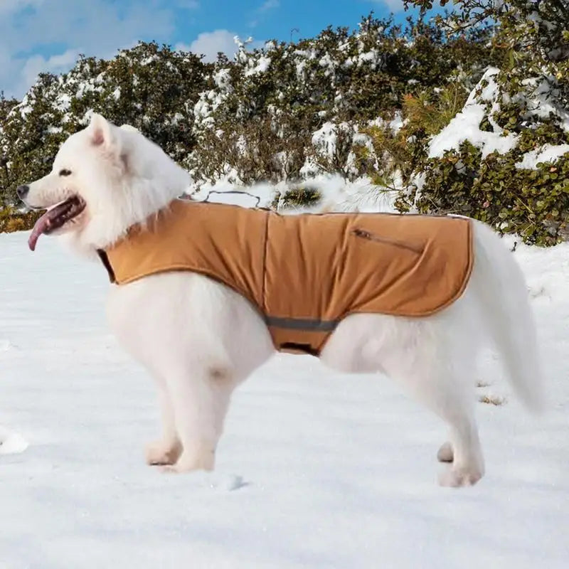 Abrigo de invierno para perros, chaqueta de cuello alto, pijamas para perros, abrigo cálido para perros, conjuntos para cachorros, chaqueta para perros, ropa para perros, abrigos para clima frío.