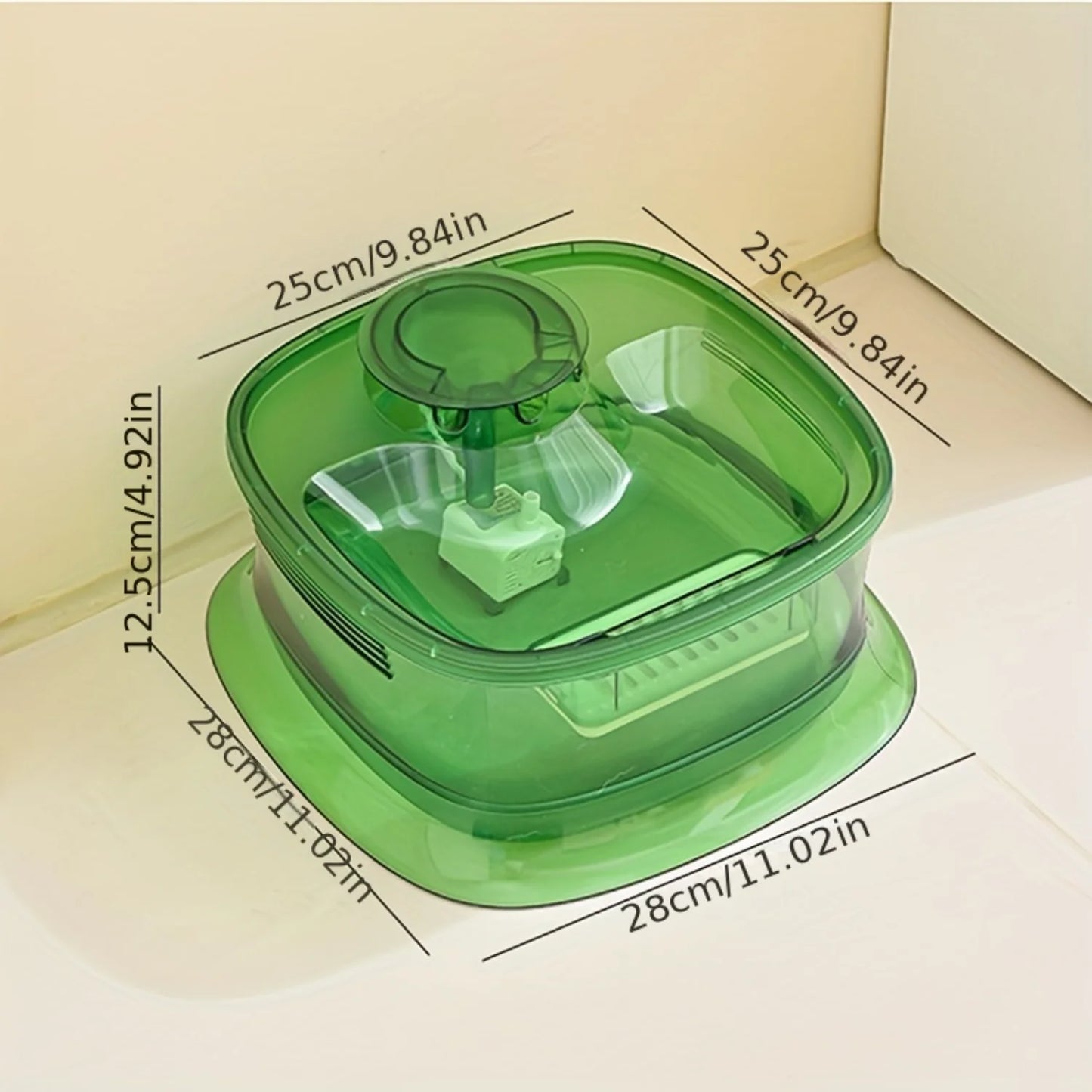 Fuente de agua automática inteligente y silenciosa para mascotas para gatos y perros: suministros perfectos para beber