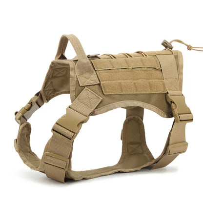 🐾 Conjunto de Arnés y Correa Táctico Militar para Pastor Alemán – Alta Resistencia y Comodidad Todo Terreno