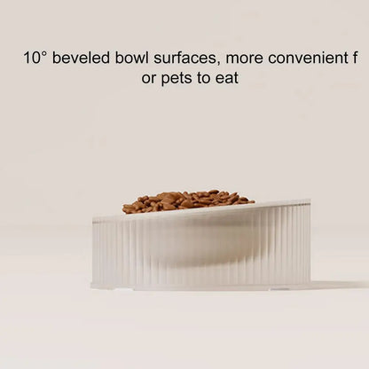Cat Food And Water Bowl Set Dog Cat Food Water Dishes Set Cat Feeding Bowls Double Cat Bowl 2-in-1 Pet Food And Water Feeder