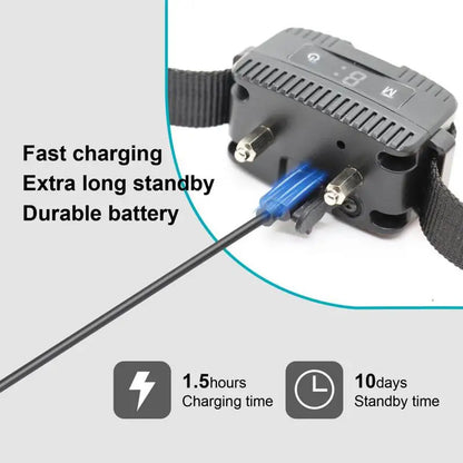 Electronic Pet Training Collar Dog Shock Collars With Multiple Training Modes E Collar Bark Training Collar For All Breeds